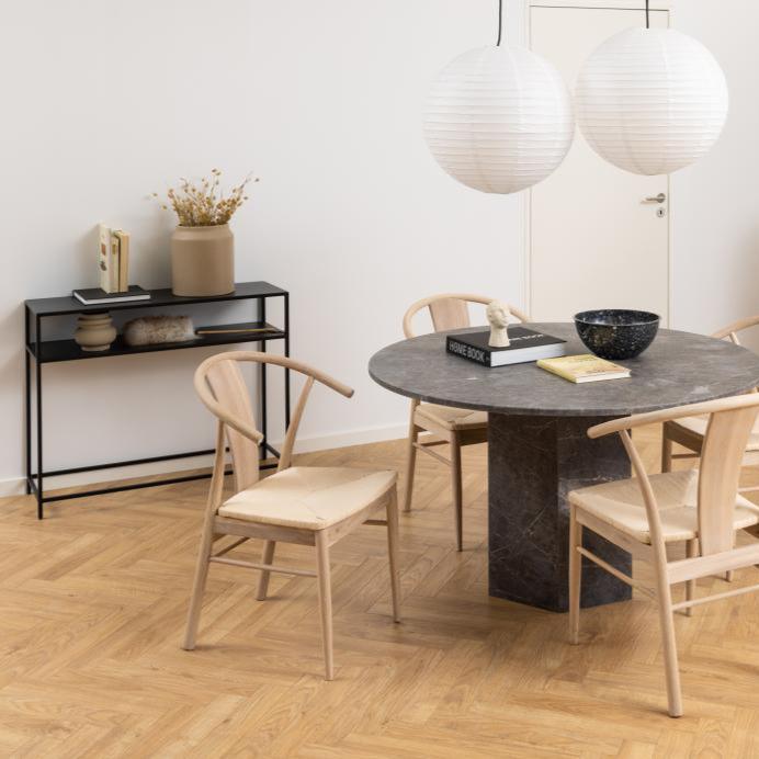 Newcastle metal console table