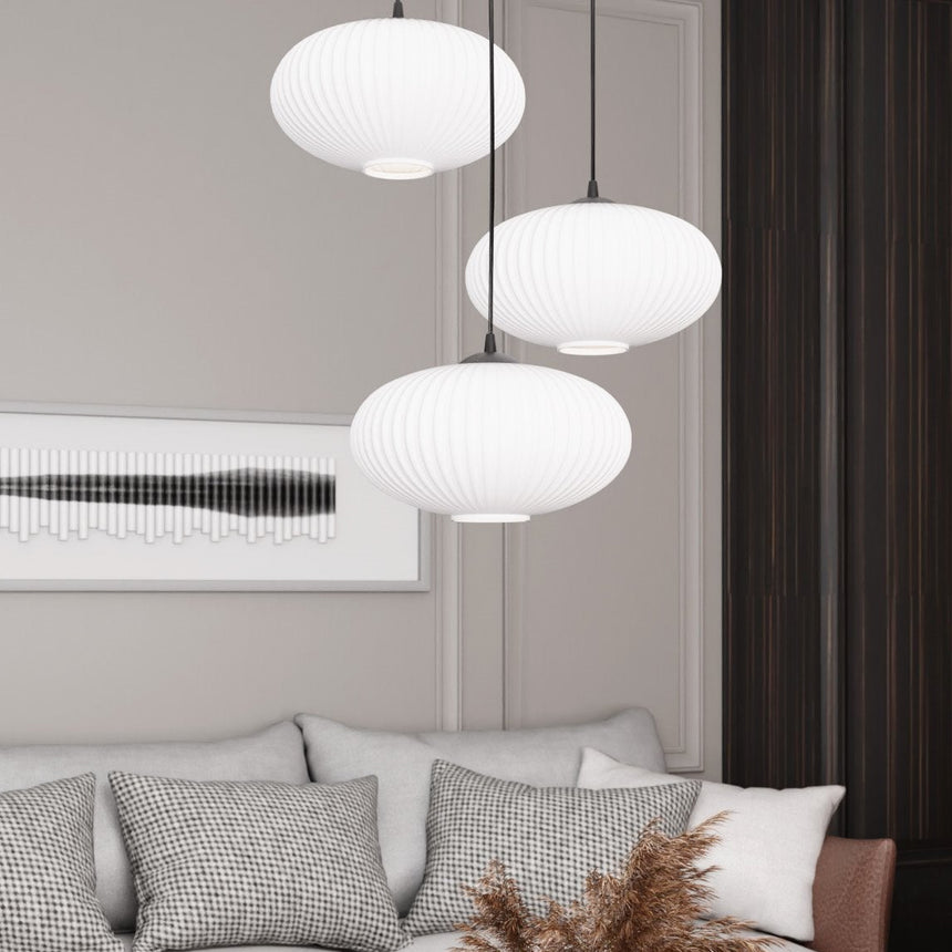 Coco 3 BL Prem üveg függőlámpa