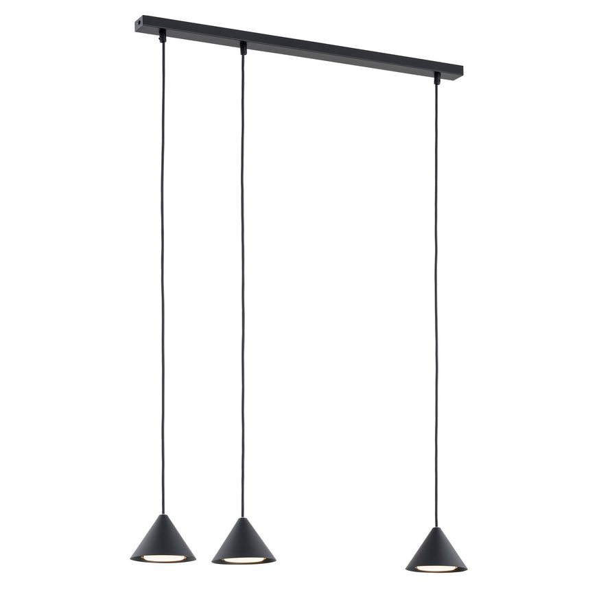 Elit 3 fém függőlámpa