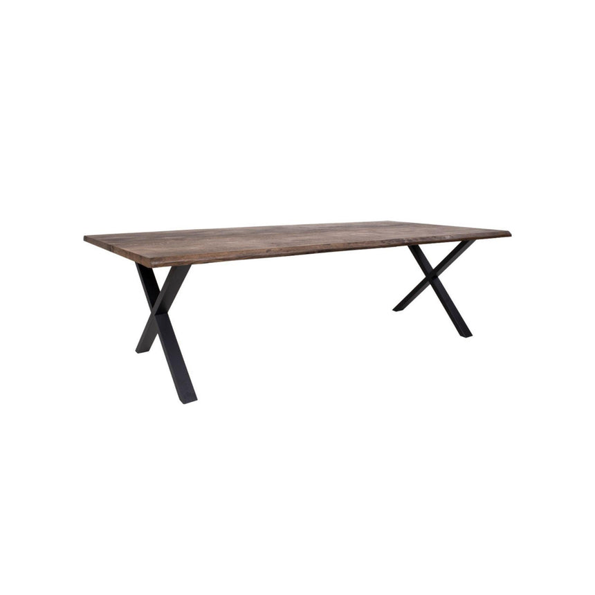 Tiel bővíthető fa étkezőasztal 300x95-0