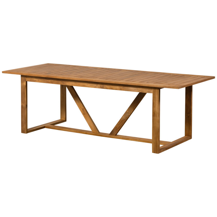 Beaver fa kerti asztal 240x90