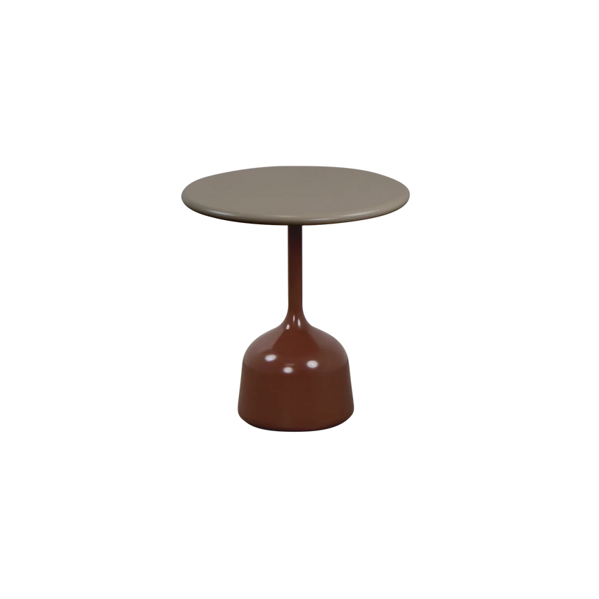 Glaze fém kerti dohányzóasztal Ø45