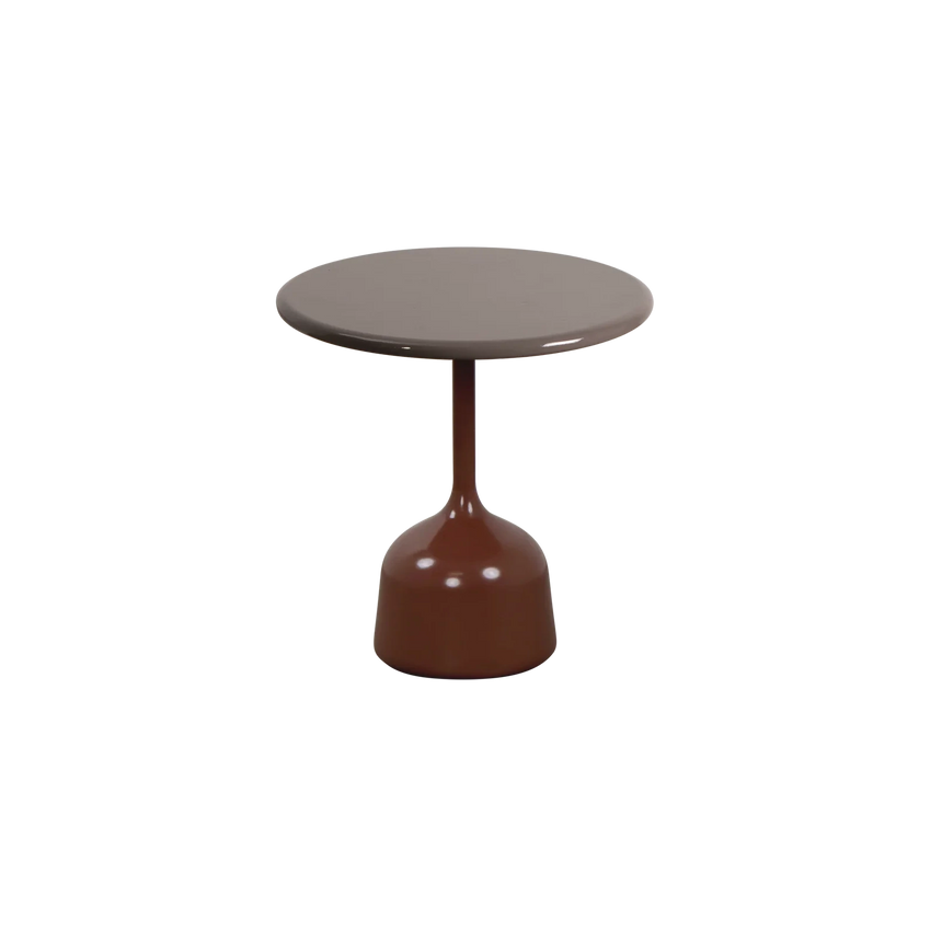 Glaze kő kerti dohányzóasztal Ø45