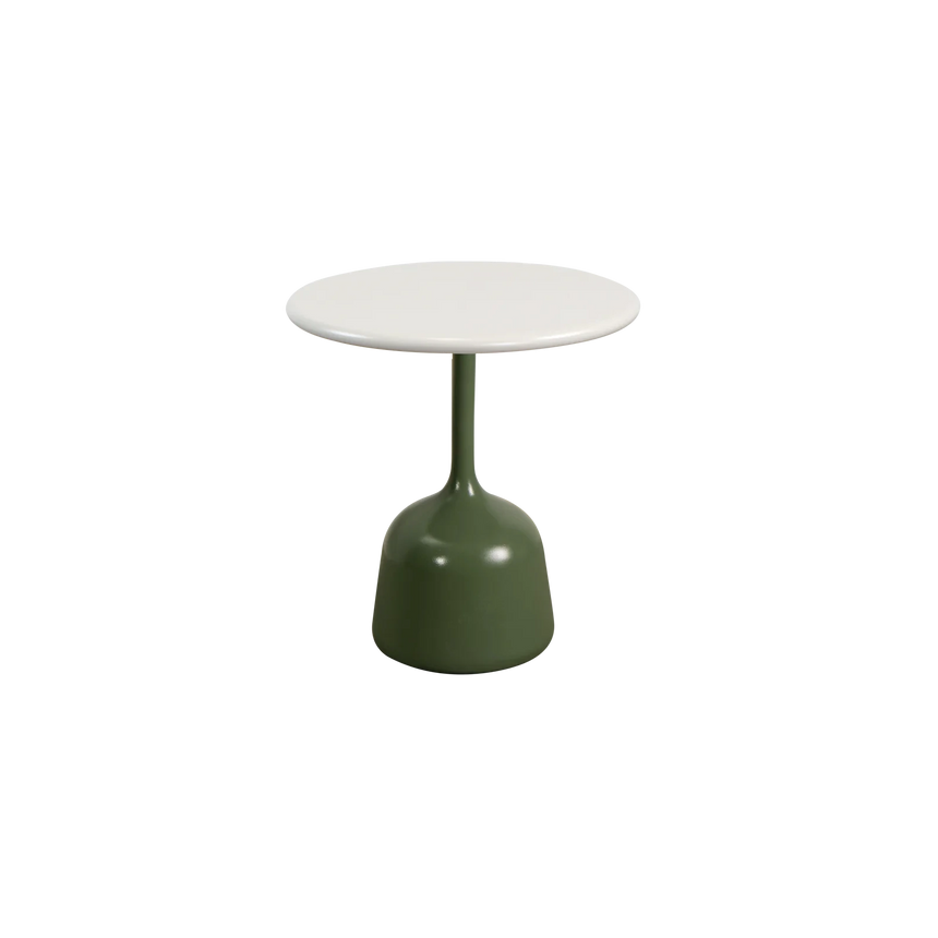 Glaze fém kerti dohányzóasztal Ø45