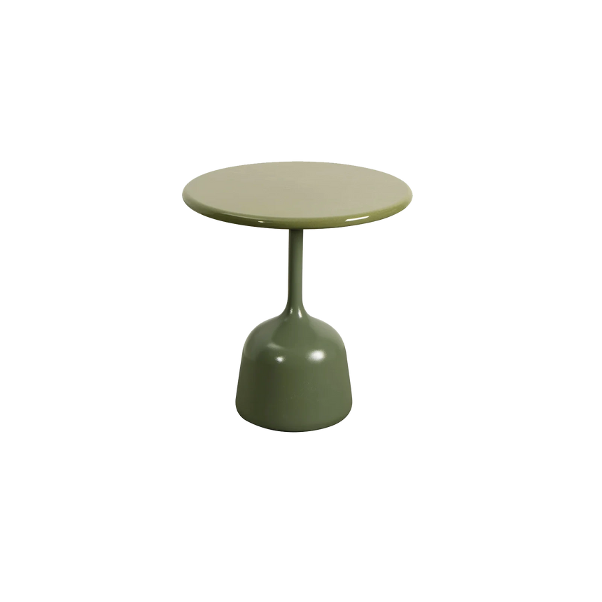 Glaze kő kerti dohányzóasztal Ø45