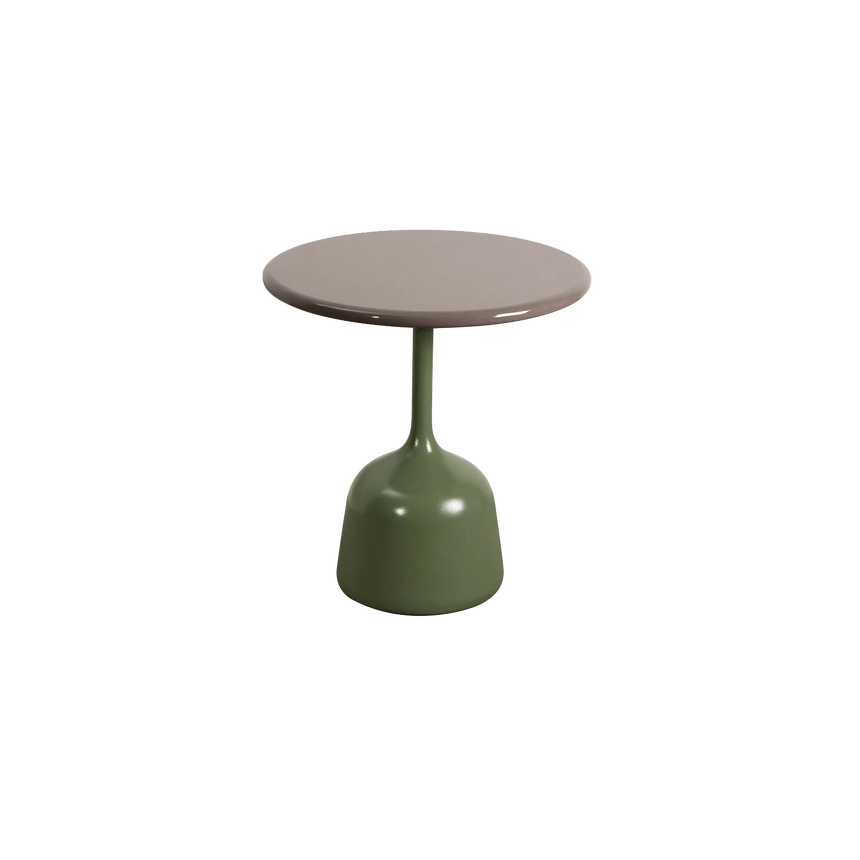 Glaze kő kerti dohányzóasztal Ø45