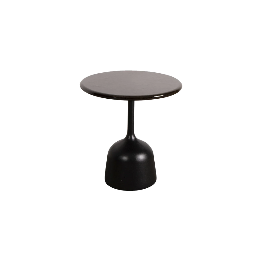 Glaze kő kerti dohányzóasztal Ø45