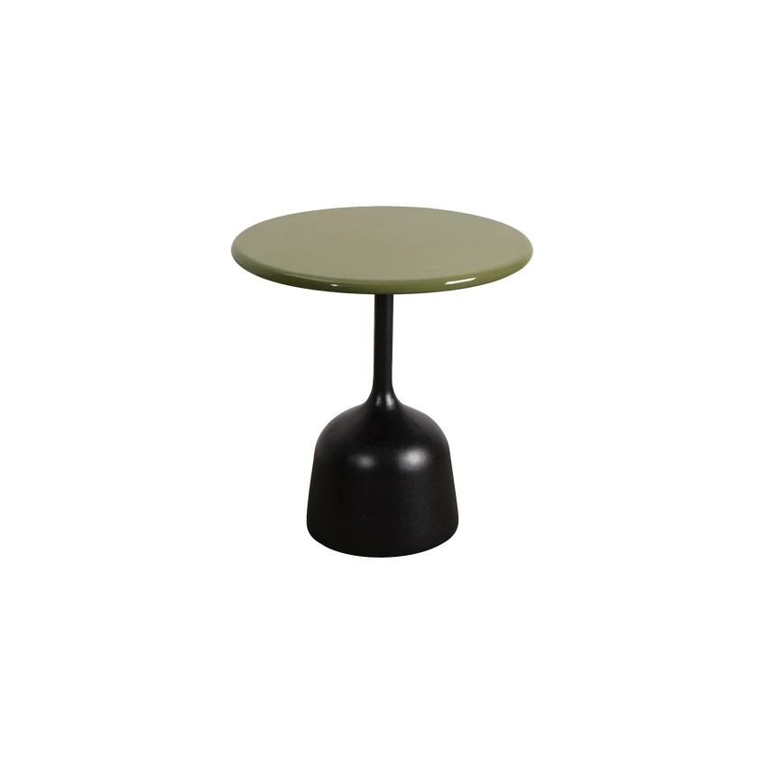 Glaze kő kerti dohányzóasztal Ø45