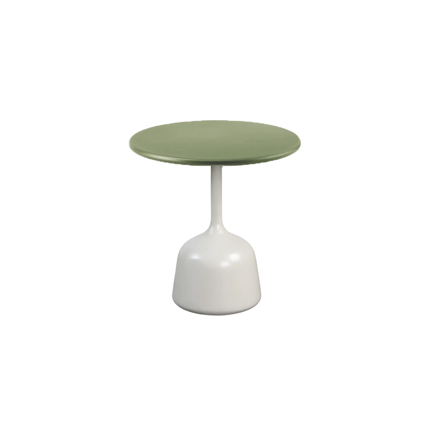 Glaze kő kerti dohányzóasztal Ø45