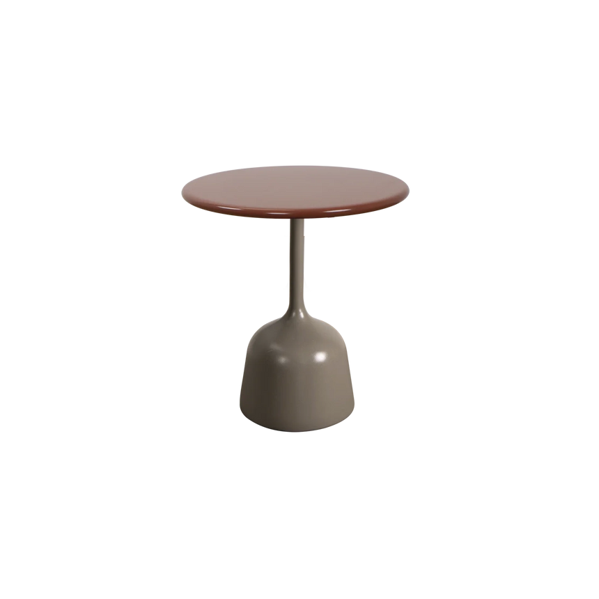 Glaze fém kerti dohányzóasztal Ø45