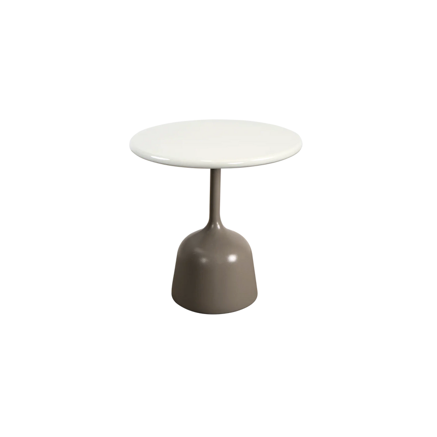 Glaze kő kerti dohányzóasztal Ø45