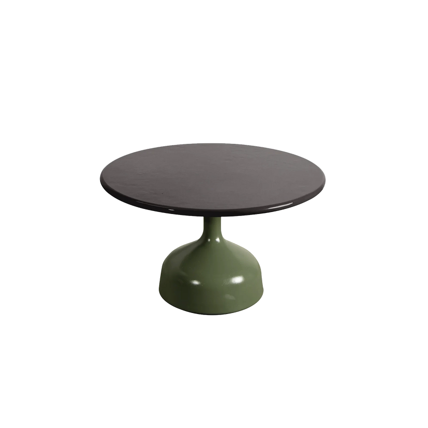 Glaze kő kerti dohányzóasztal Ø70