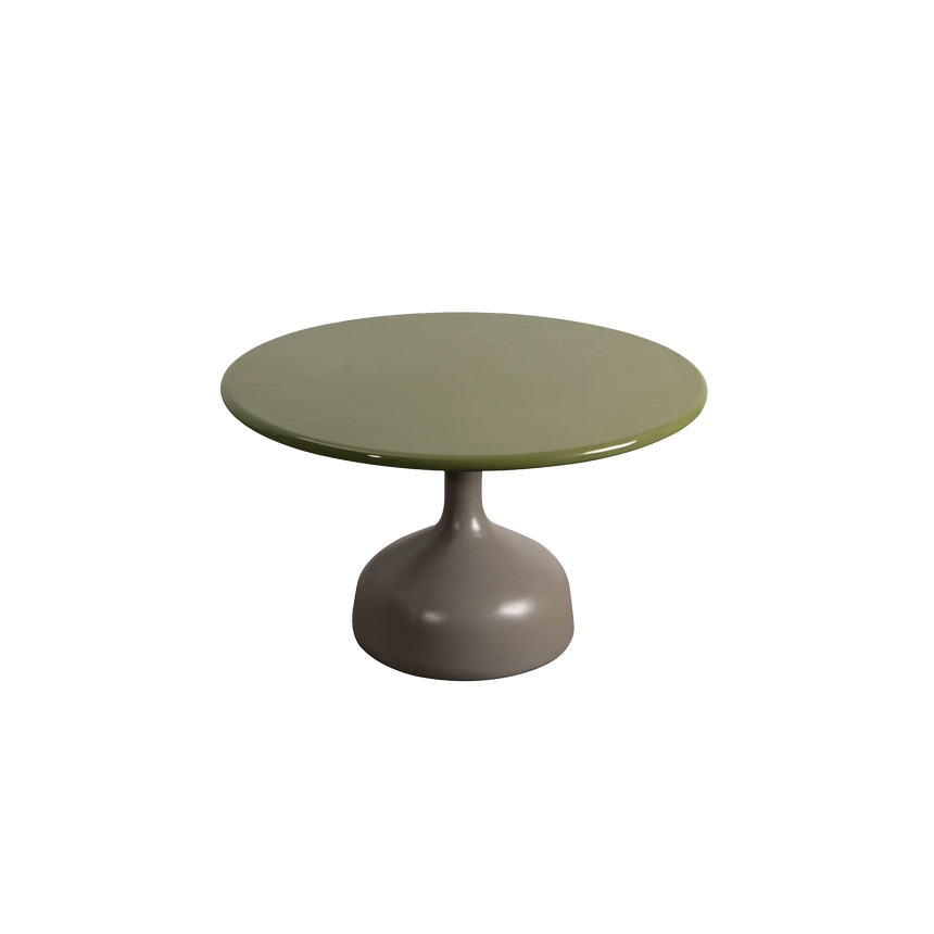 Glaze kő kerti dohányzóasztal Ø70