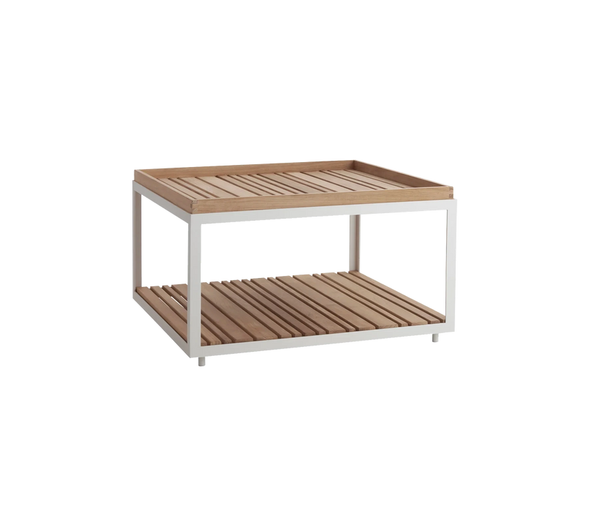 Level fa kerti dohányzóasztal 79x79