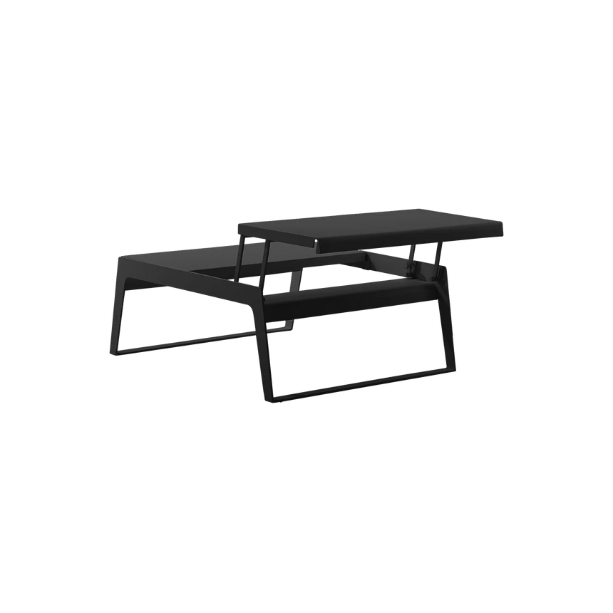 Chill-out fém kerti dohányzóasztal 90x104