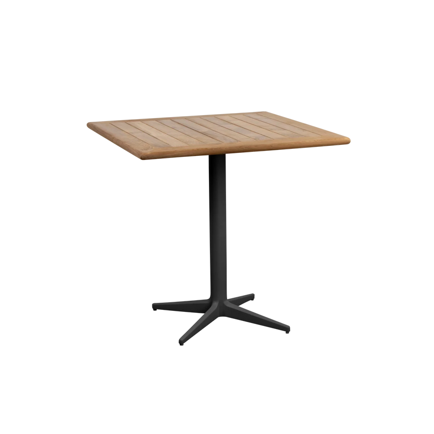 Drop fa kerti bisztró asztal 72x72