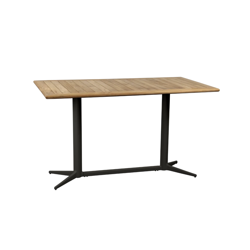 Drop fa kerti étkezőasztal 130x75