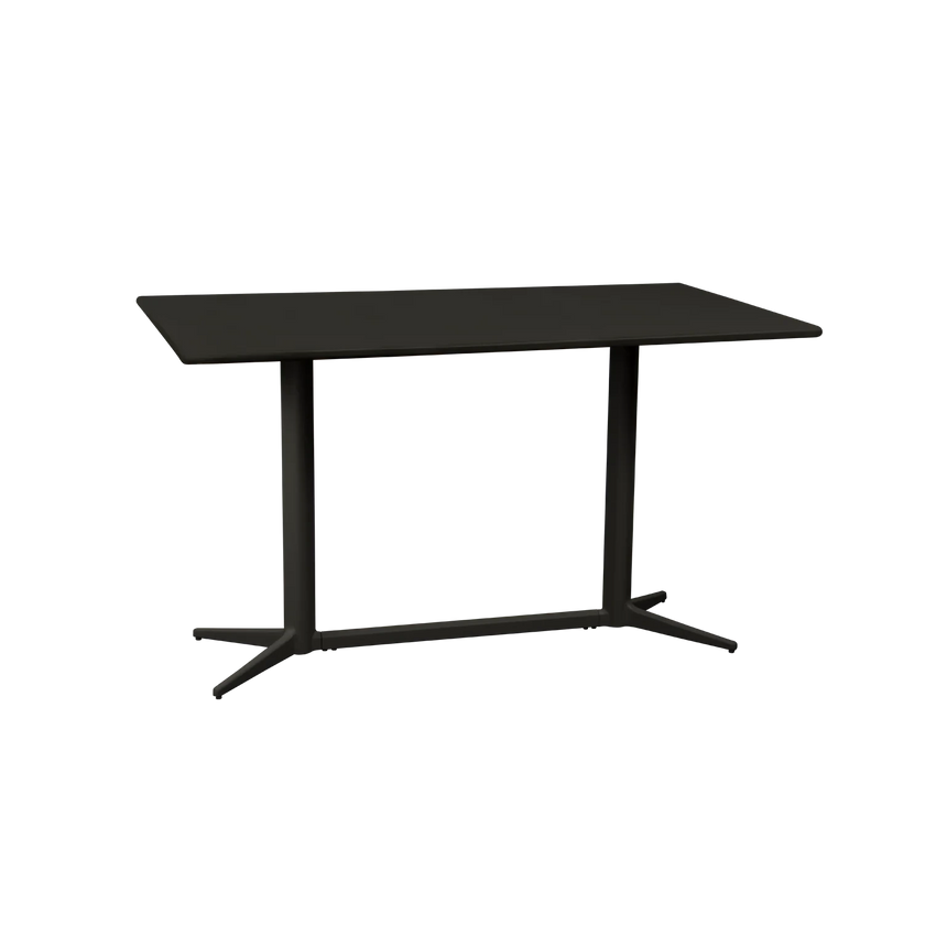 Drop fém kerti étkezőasztal 130x75