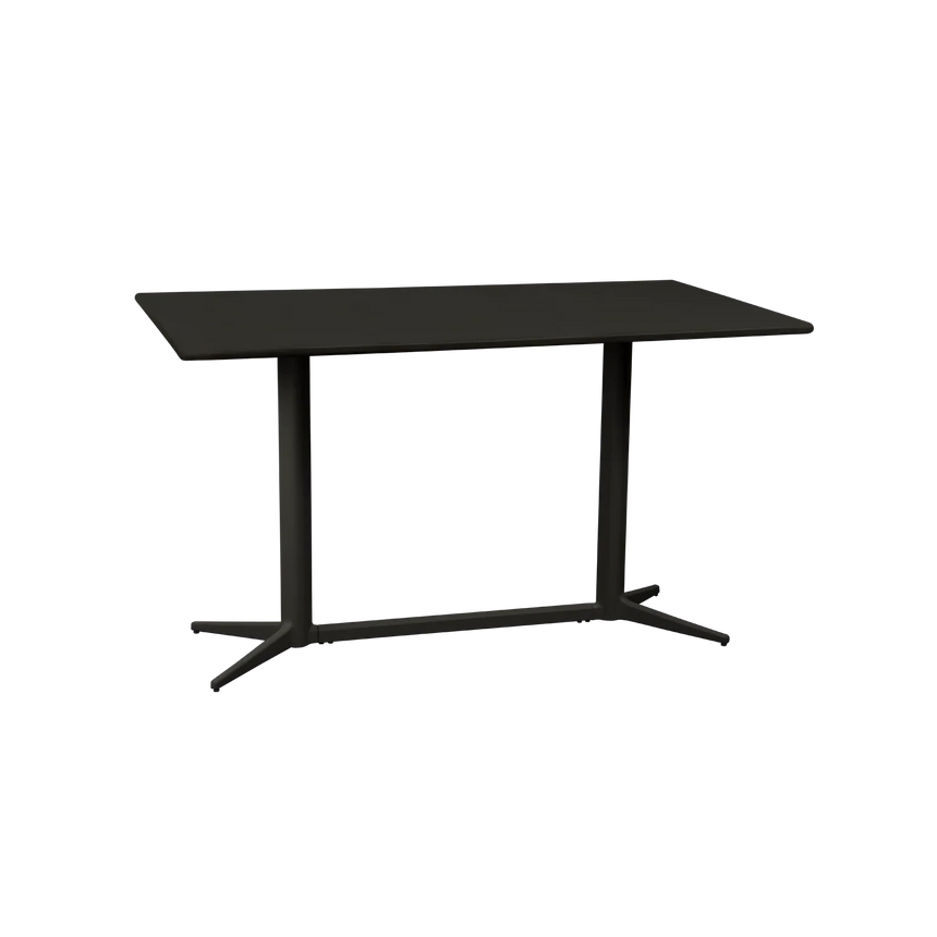 Drop fém kerti étkezőasztal 130x75