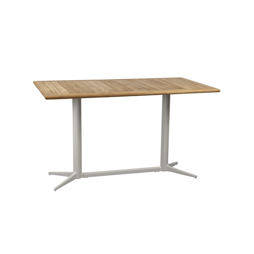 Drop fa kerti étkezőasztal 130x75