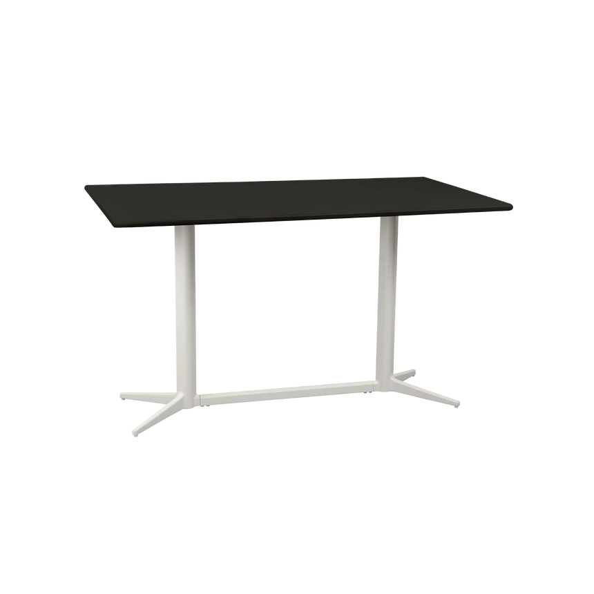 Drop fém kerti étkezőasztal 130x75