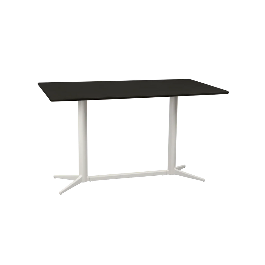 Drop fém kerti étkezőasztal 130x75