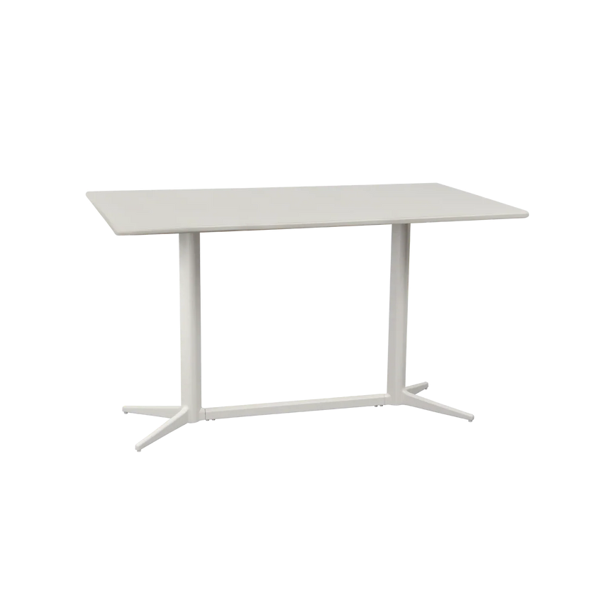 Drop fém kerti étkezőasztal 130x75