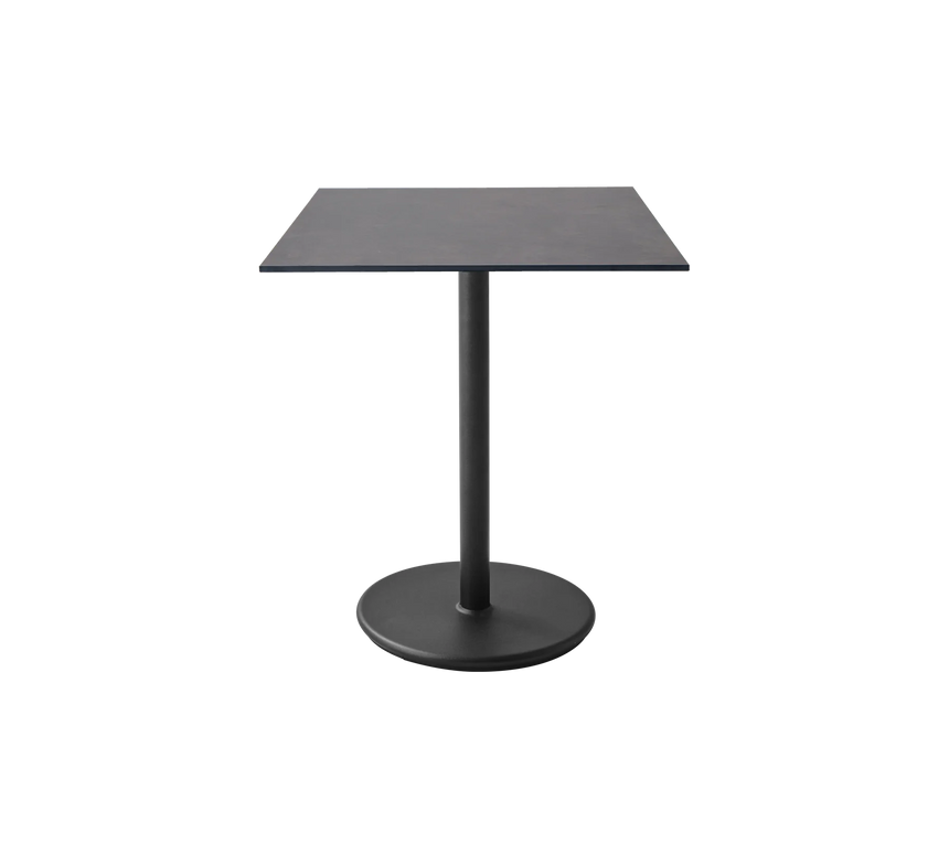 Go fém kerti bisztró asztal 75x75