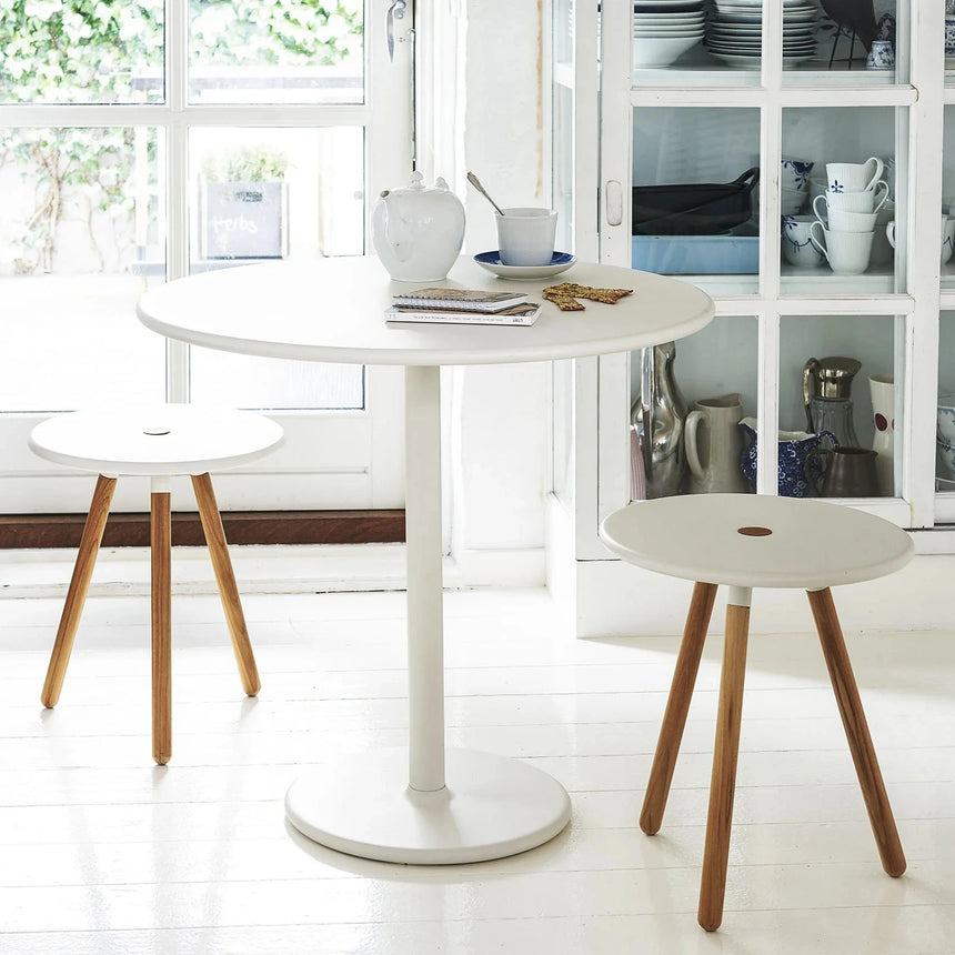 Go fém kerti bisztró asztal Ø80