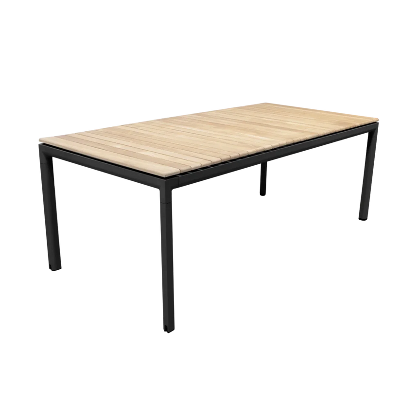 Drop fa bővíthető kerti asztal 200x100