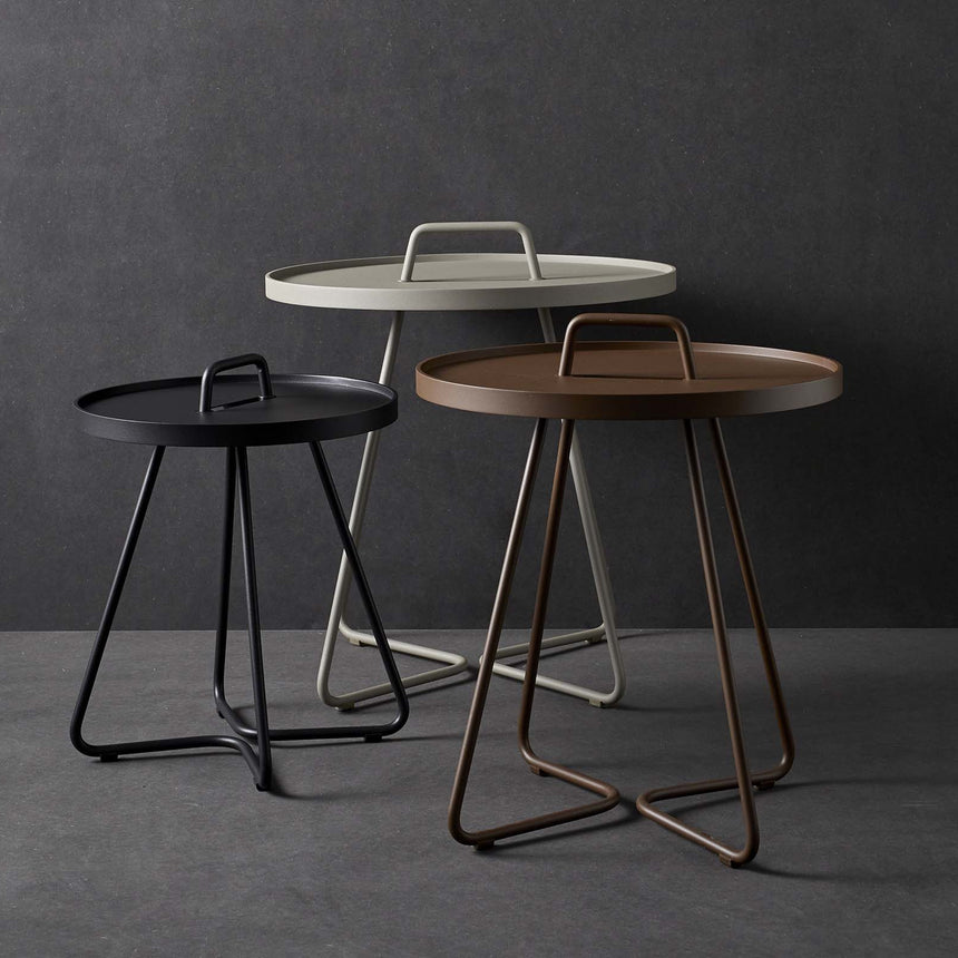 On the move fém kerti lerakóasztal Ø52