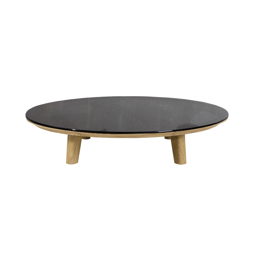 Aspect üveg kerti dohányzóasztal Ø144