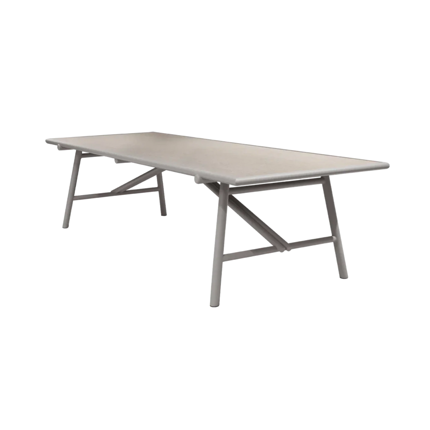 Sticks kerámia kerti asztal fém lábbal 280x100