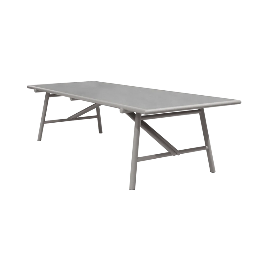 Sticks kerámia kerti asztal fém lábbal 280x100