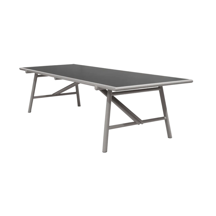 Sticks kerámia kerti asztal fém lábbal 280x100