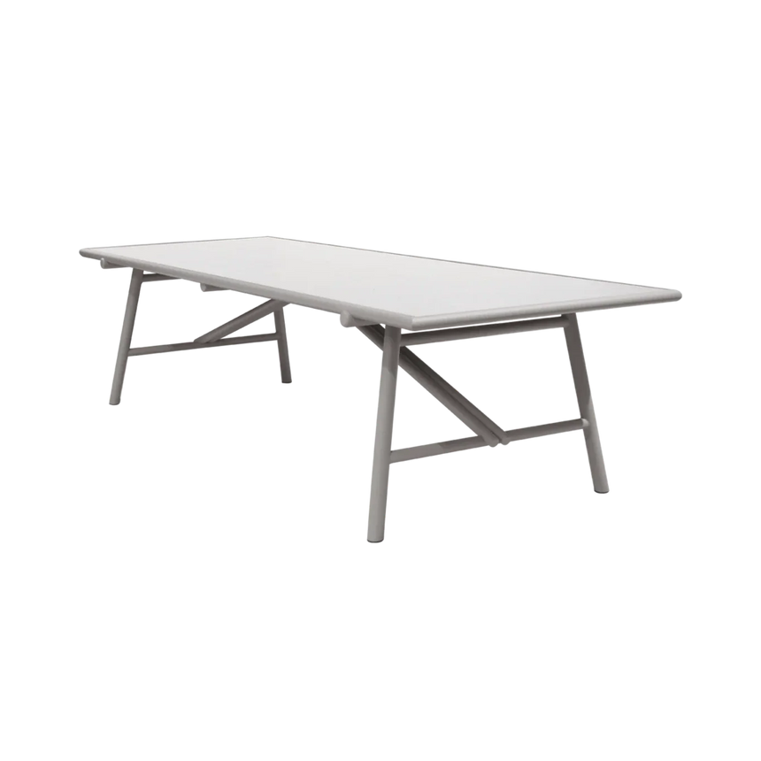 Sticks kerámia kerti asztal fém lábbal 280x100