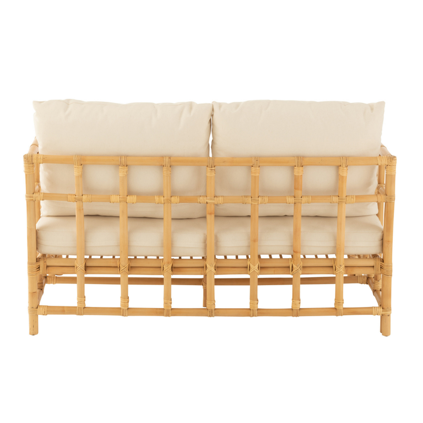 Elise 2-seater fabric sofa