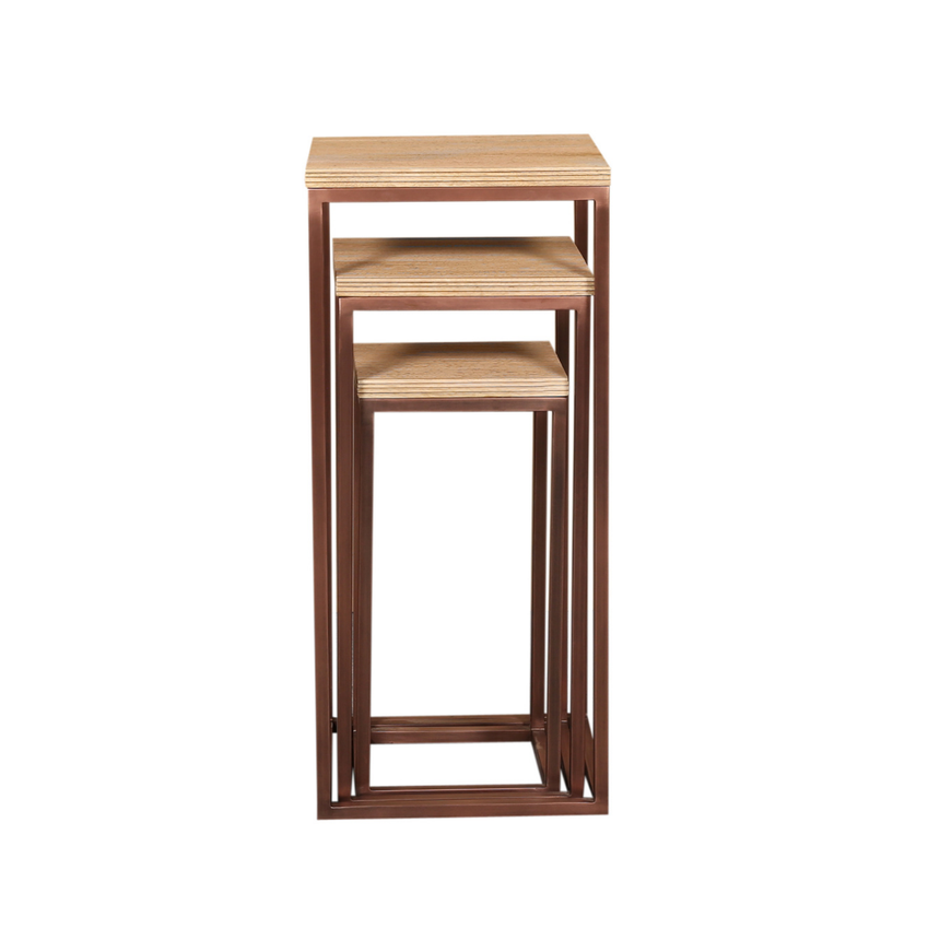 Noa wooden bedside table