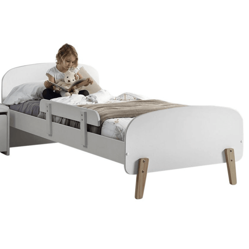 Kiddy wooden children's bed, 90x200 with fall protection