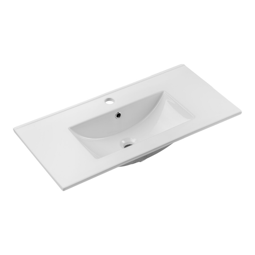 Baggy woven chenille pouf