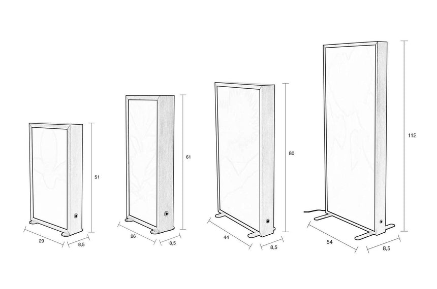 Grow akrill állólámpa M-2