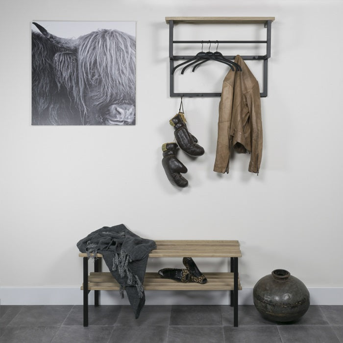 Rizzo Bench fa cipőtartó pad