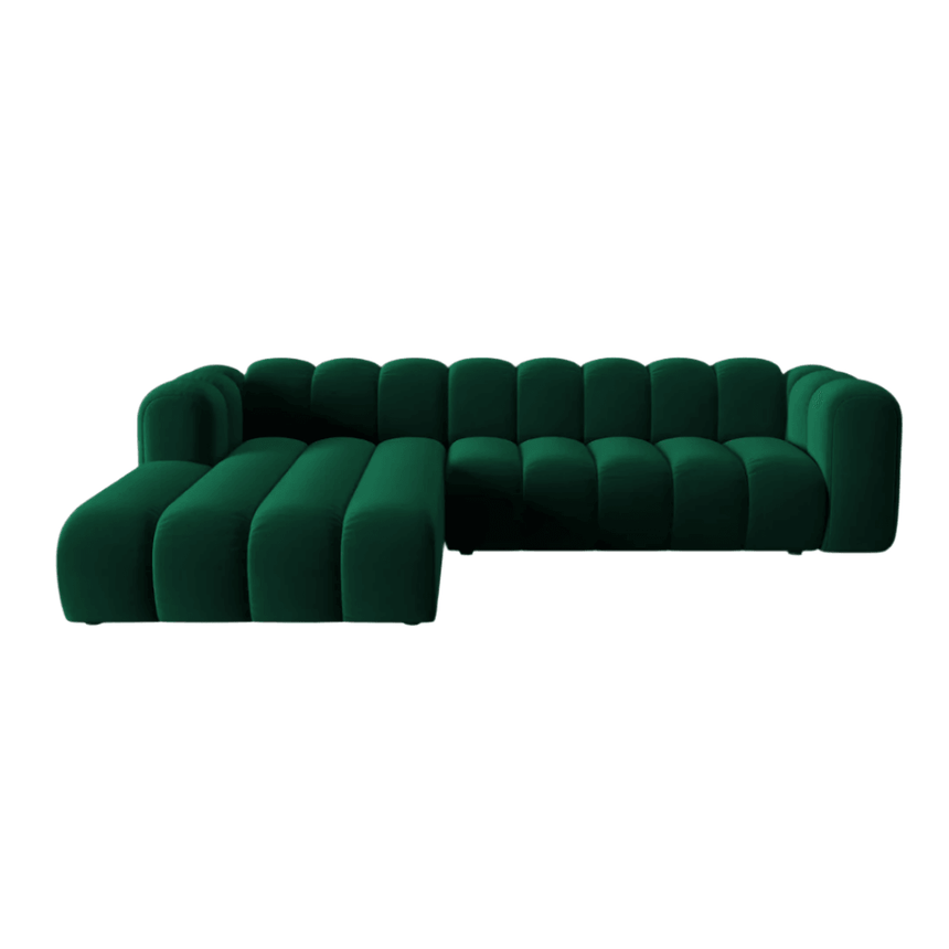 Lupine balos bársony sarokkanapé 288x175