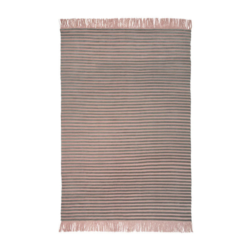 Muted Frontier wool rug