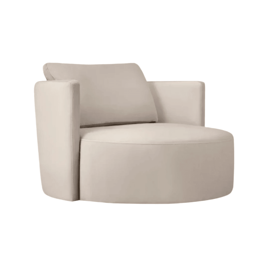 Bliss bársony forgó fotel 112x112