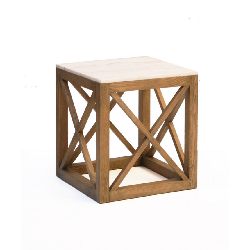 Noa wooden bedside table