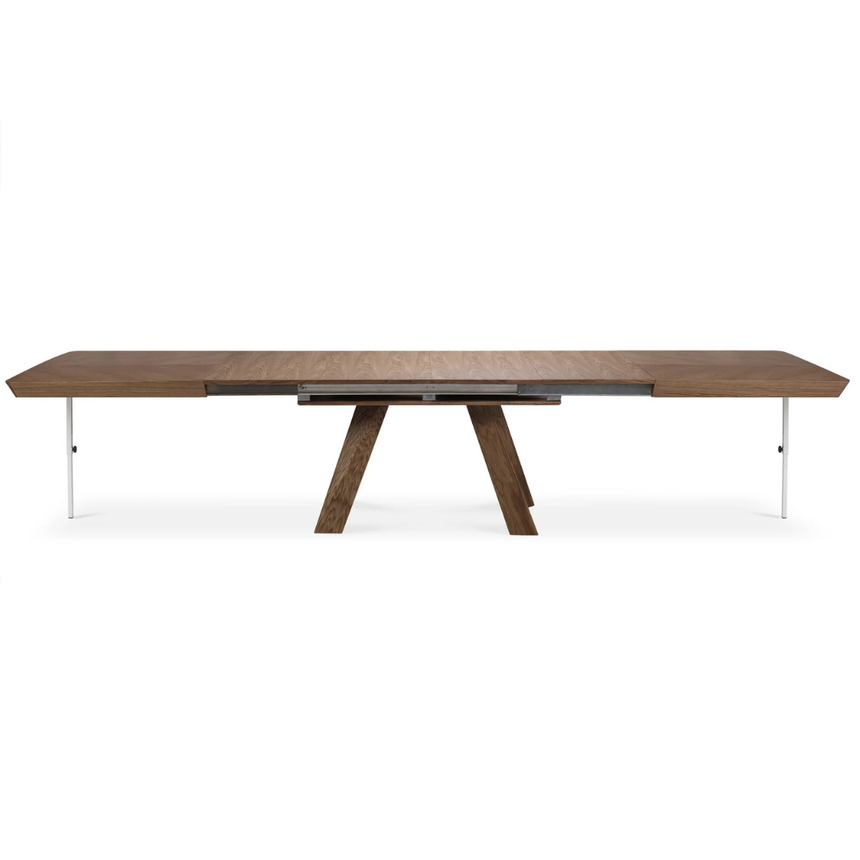 Sally extendable wooden dining table