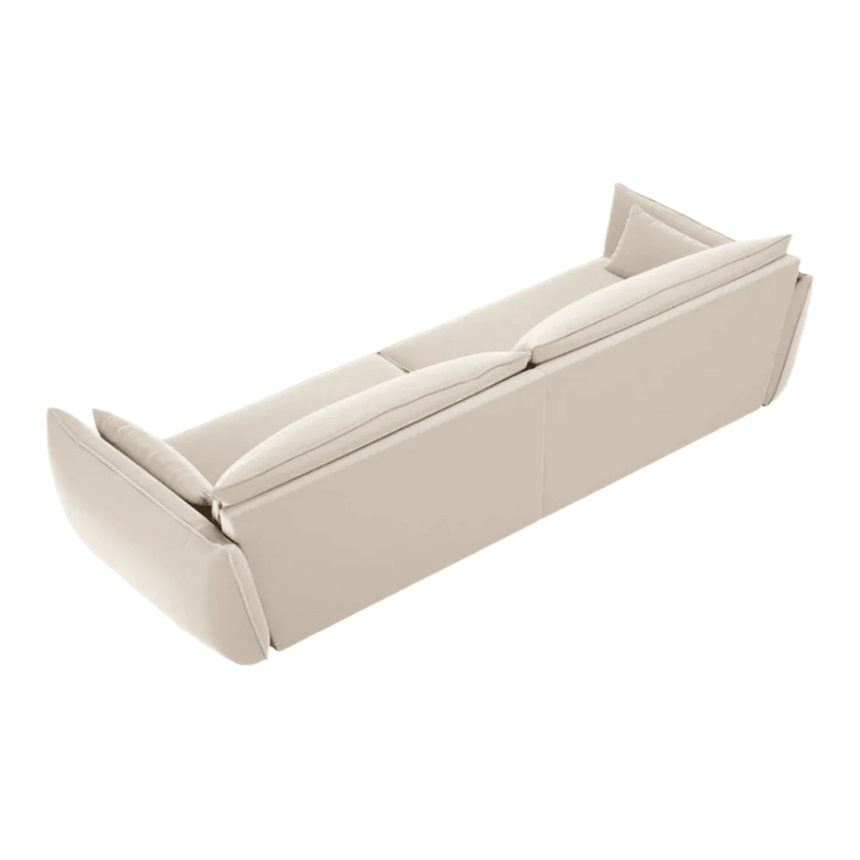 Kaelle 4 személyes bársony kanapé