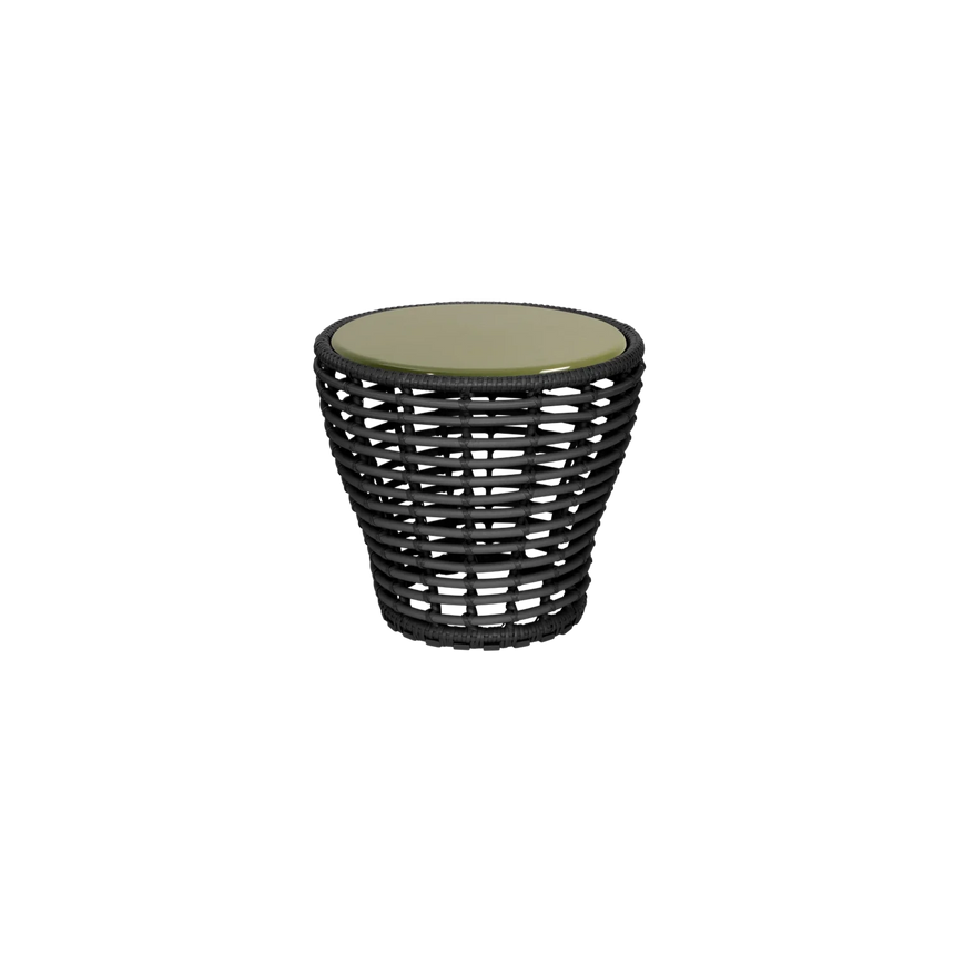 Basket kő kerti dohányzóasztal Ø50