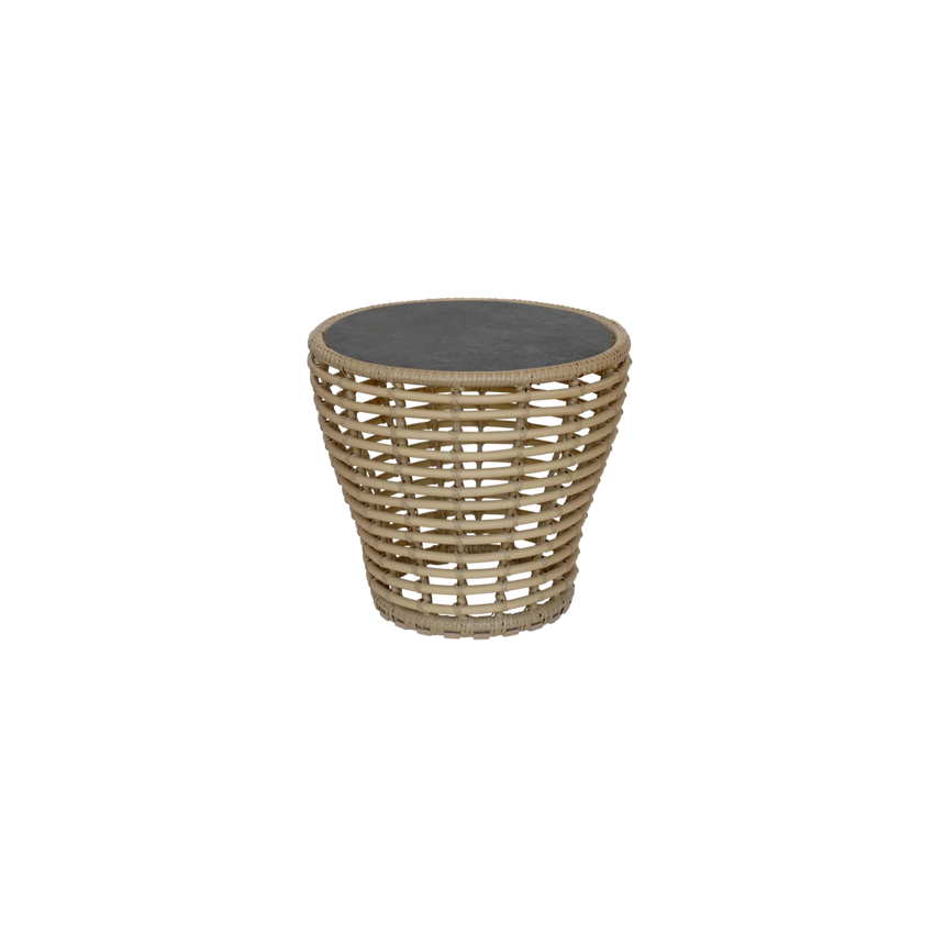 Basket kerámia kerti dohányzóasztal Ø50